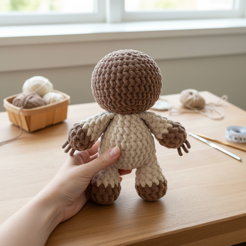 Sloth Crochet Pattern, Amigurumi Sloth Pattern, Cute Baby Sloth Plush