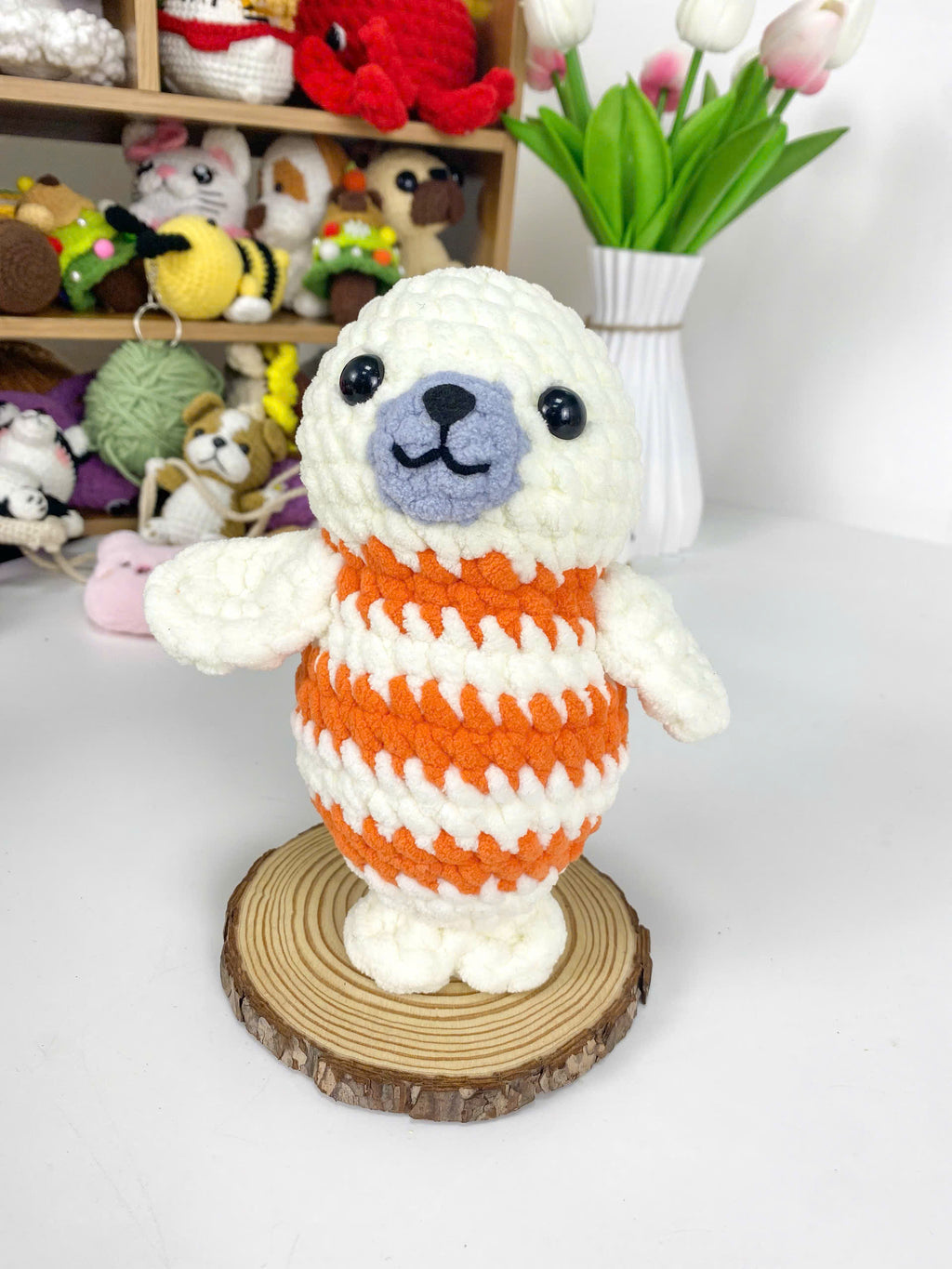 Seal Crochet Pattern, Amigurumi Seal Plush (PDF Tutorial)