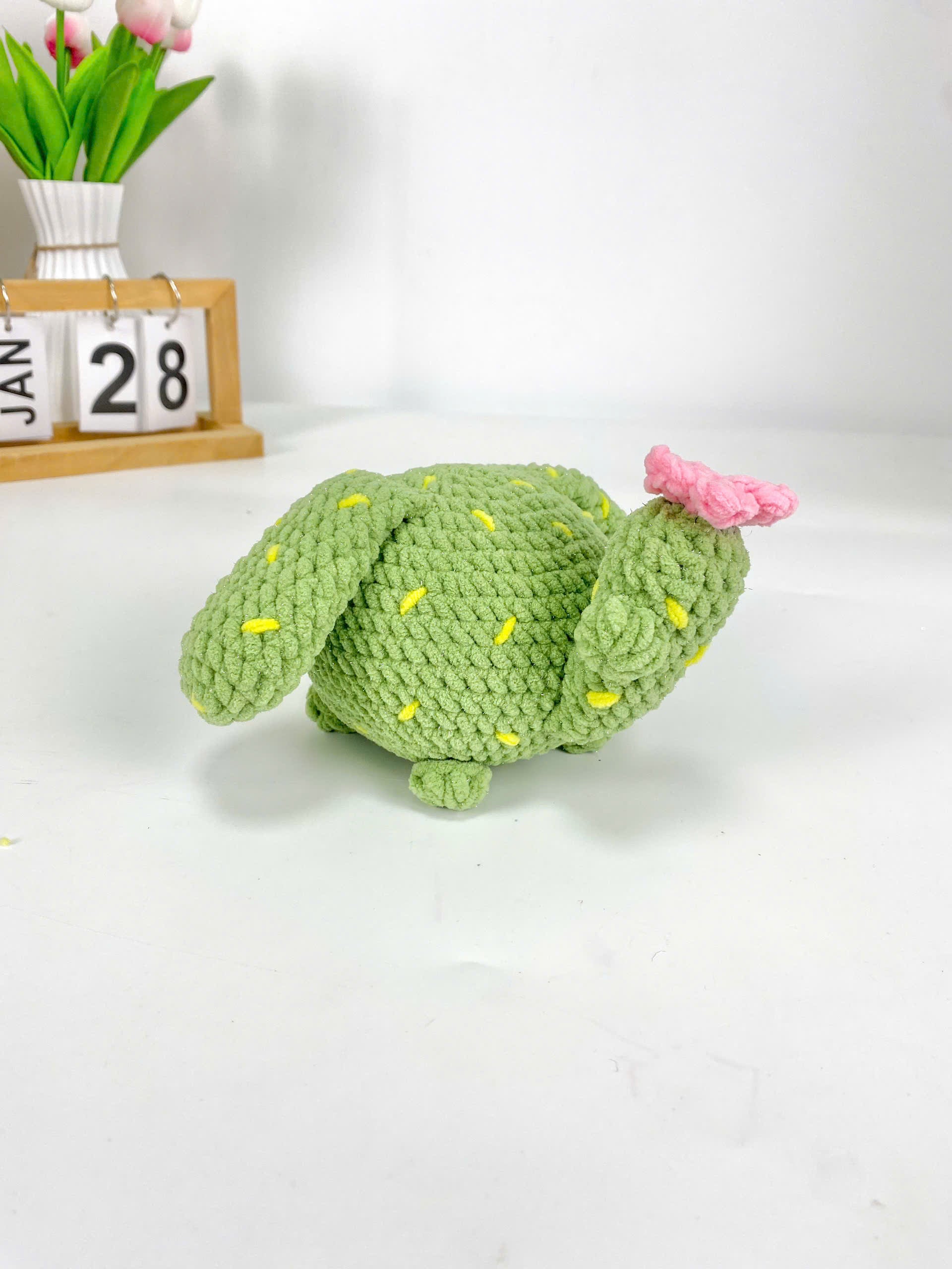 Cactus Dog Crochet Pattern: Amigurumi Plush Toy (PDF Pattern)