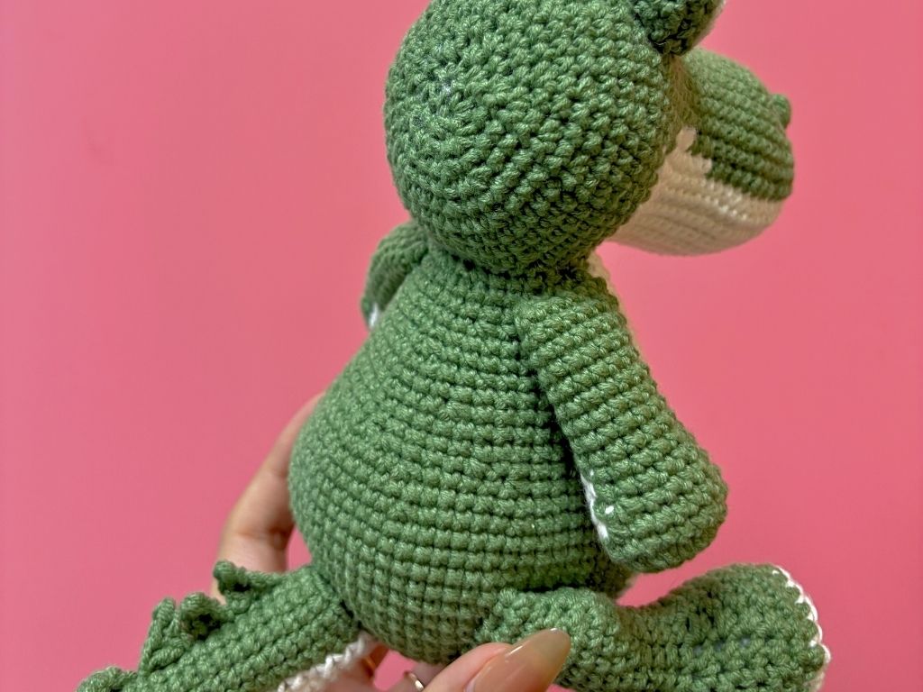 Crocodile Crochet Pattern PDF, Cute Alligator Amigurumi Pattern