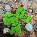 Christmas Bow Crochet Pattern PDF, Large Holiday Bow Decor, Festive Wall Hanging
