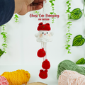 Ghost Car Hanging Crochet Pattern PDF, Cute Hanging Ghost Amigurumi, Car Charm Crochet Tutorial