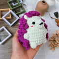 Hedgehog No Sew Crochet Pattern PDF, Cute Hedgehog Amigurumi Tutorial, Easy Plush Animal Pattern, Beginner Crochet Project