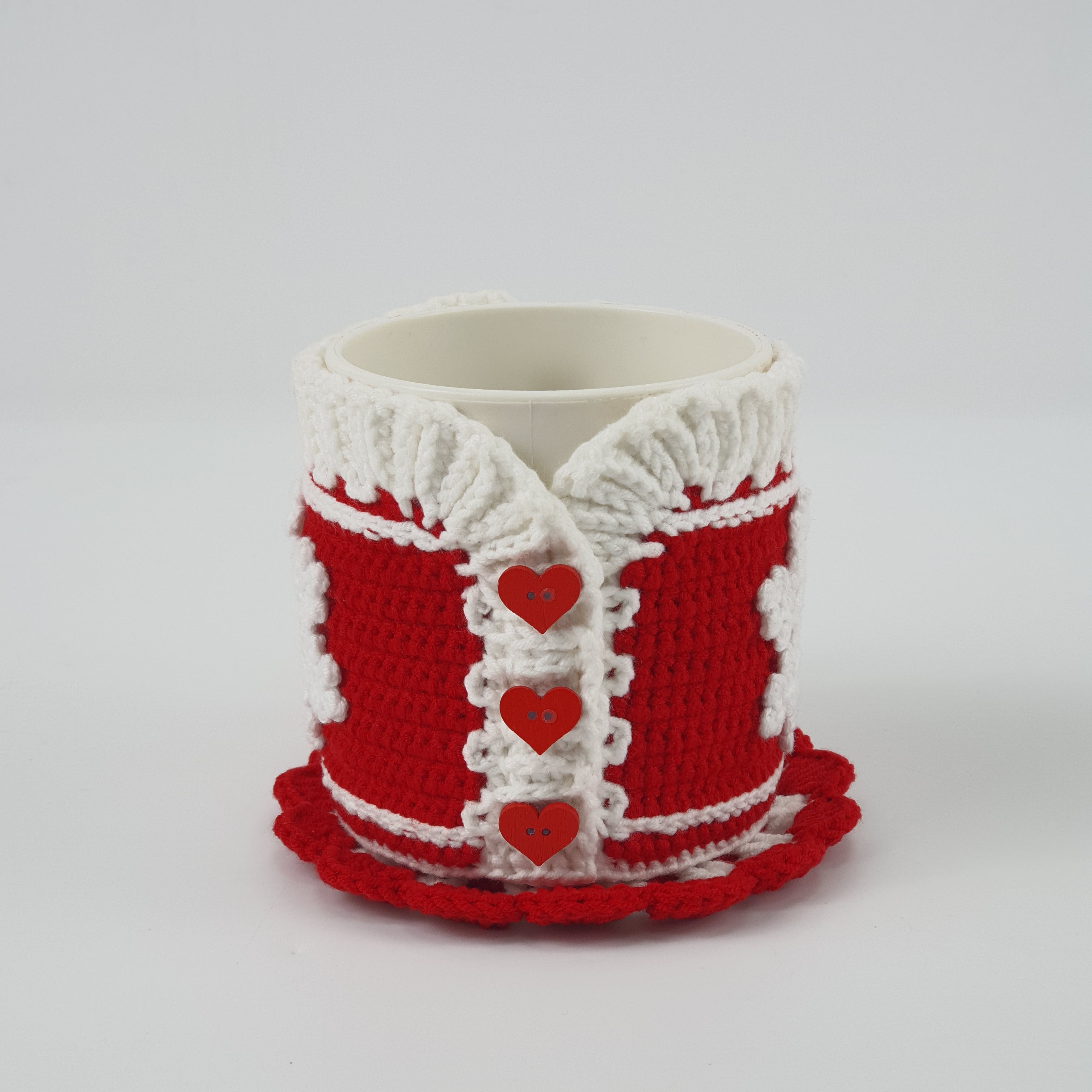 Christmas Cup Cozy Crochet Pattern PDF, Snowflake Mug Sweater Tutorial, Cup Hug Crochet Cover