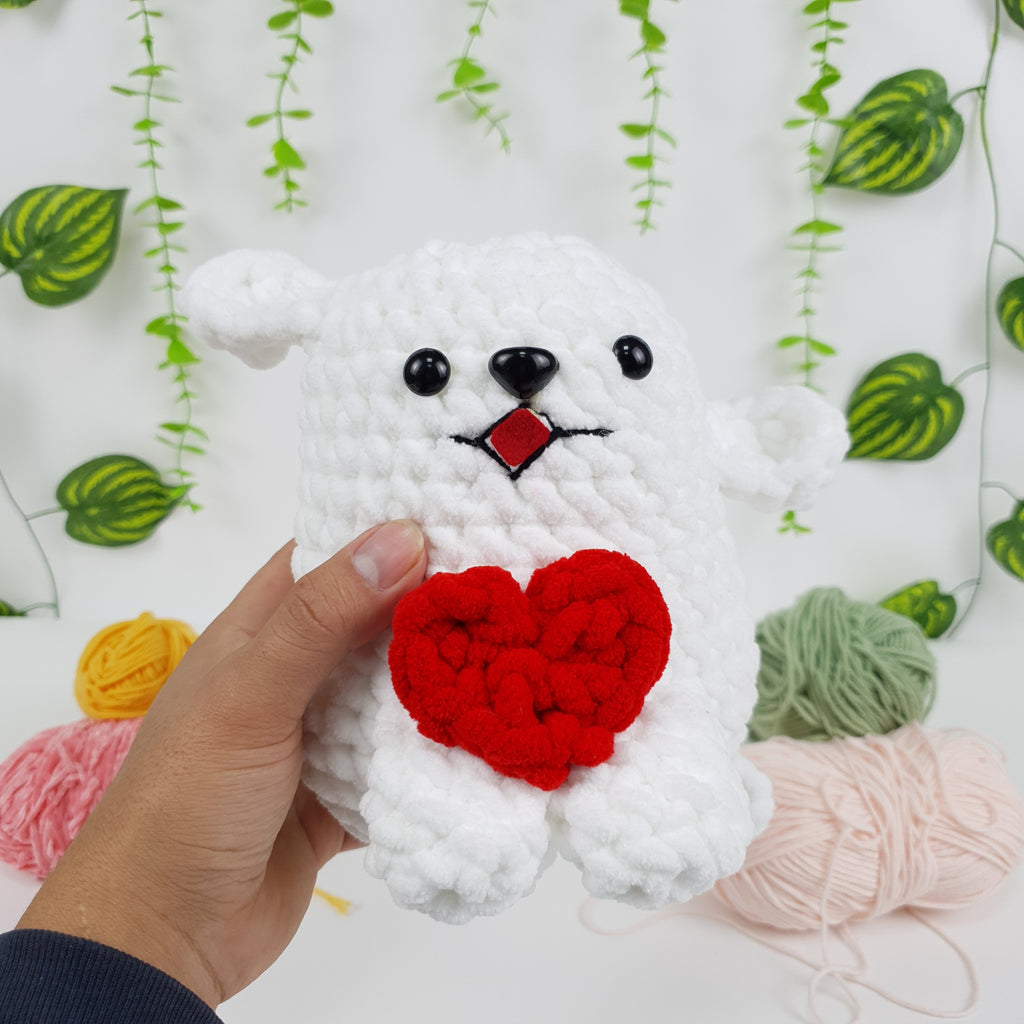 Crochet Dog Pattern PDF, Maltese and Goldie Amigurumi Tutorial, Cute Puppy Crochet Pattern