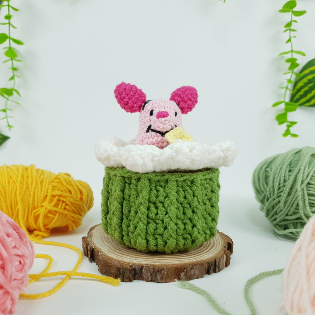 Crochet Storage Box Pattern PDF, 3 in 1 Cute Animal Basket Bundle, Mini Organizer Crochet Pattern