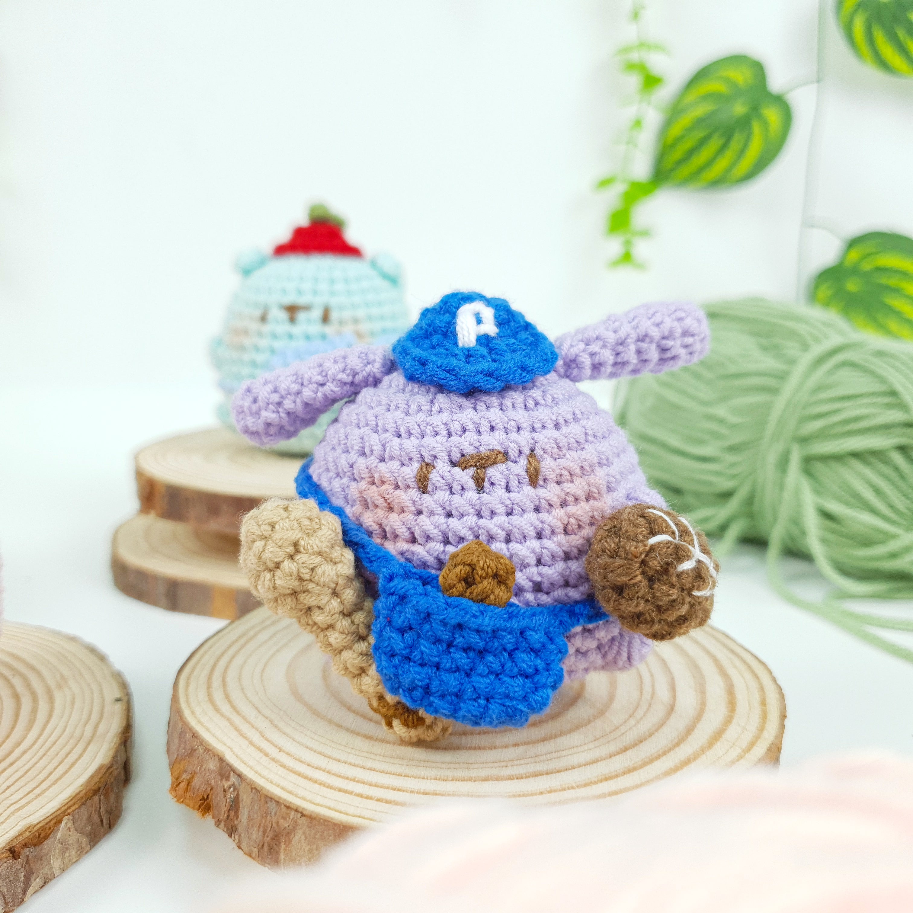 Set of 4 Chubby Cuties Crochet Pattern PDF, Cute Mini Animal Bundle