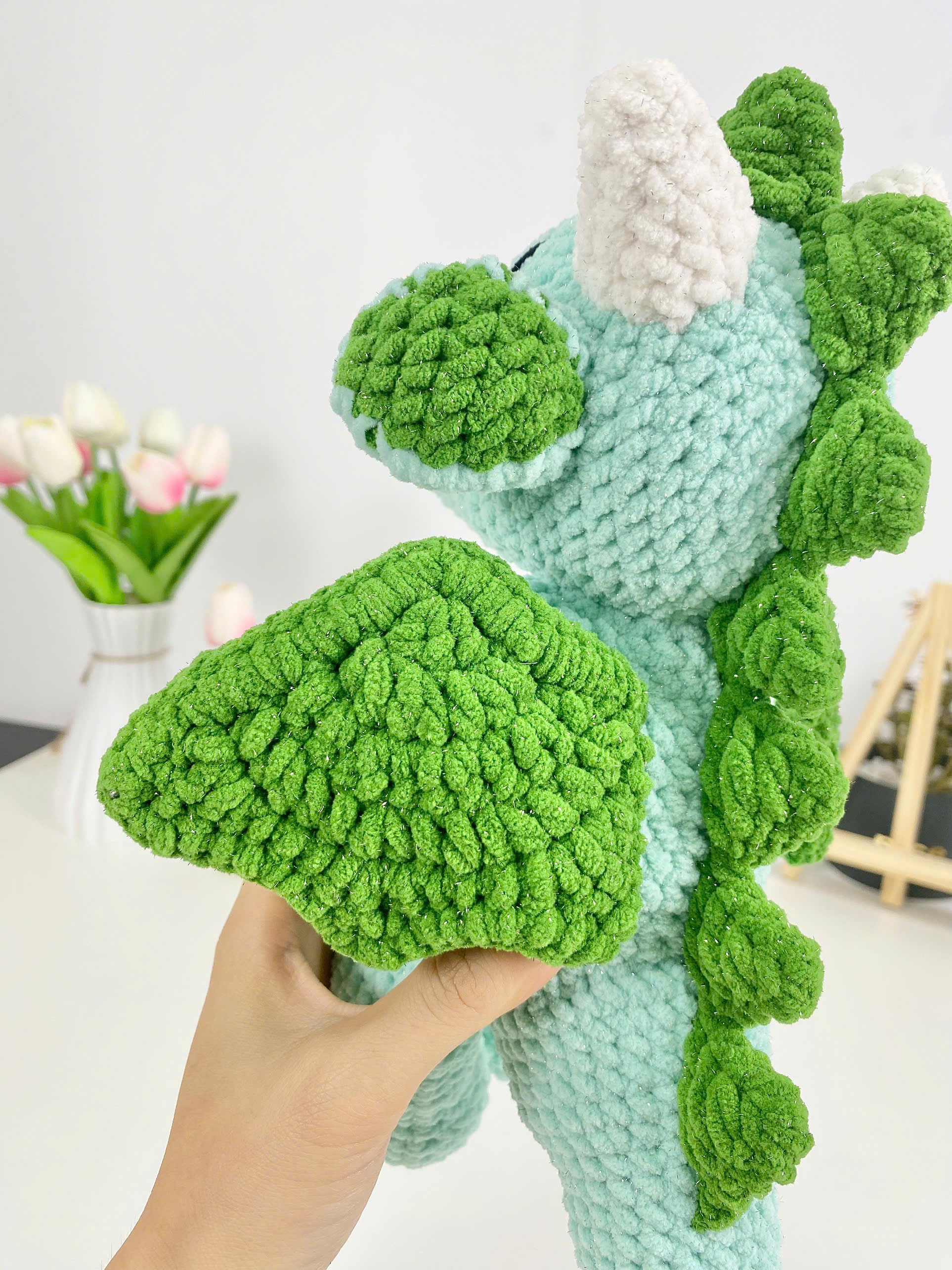 Amigurumi Dragon Crochet Pattern: Beginner-Friendly Plush Toy (PDF Pattern)