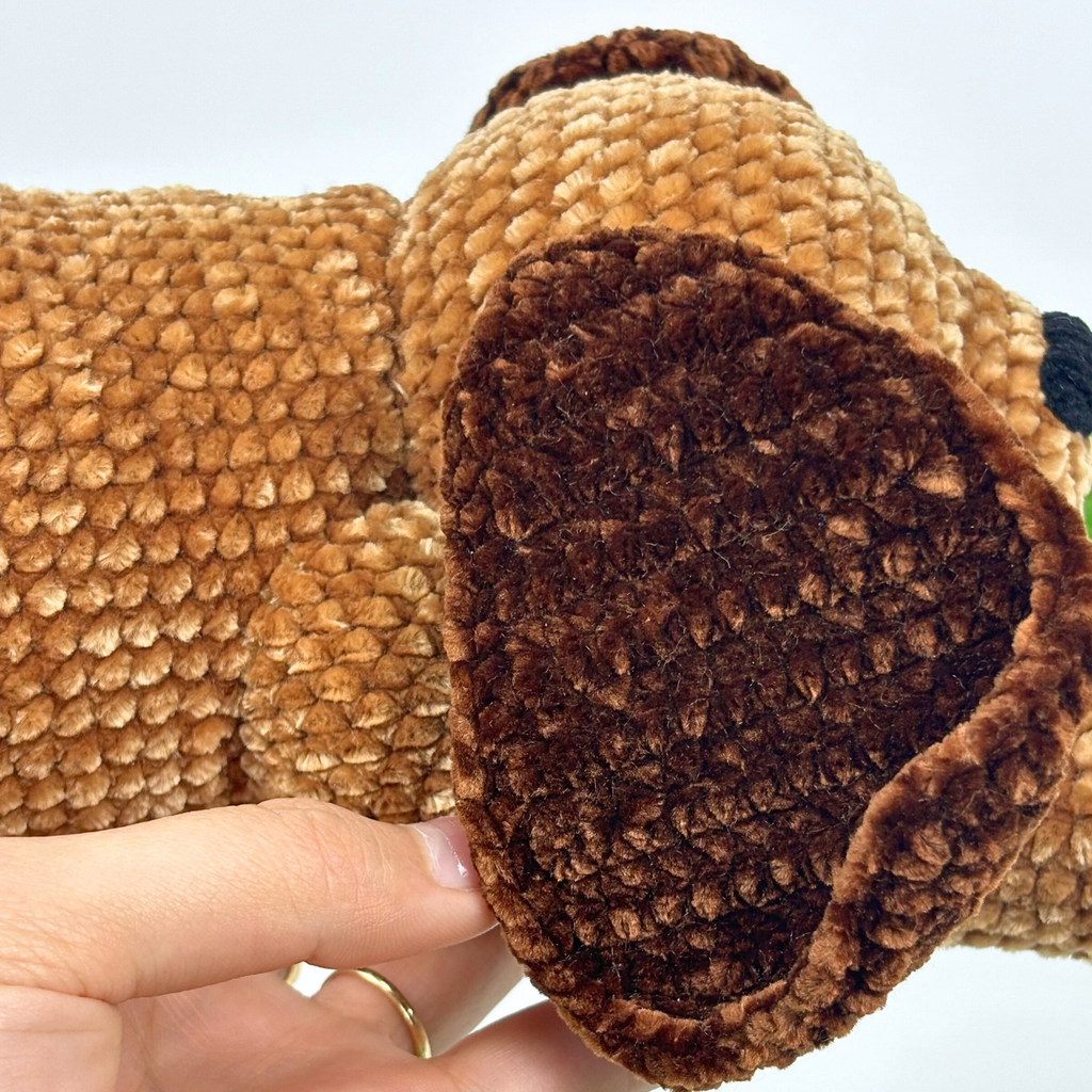Amigurumi Dog Crochet Pattern: Velvet Puppy (English PDF Pattern)