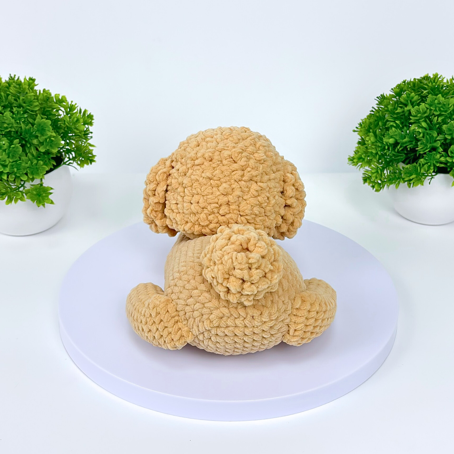 Poodle Amigurumi Crochet Pattern: Plush Puppy (PDF)