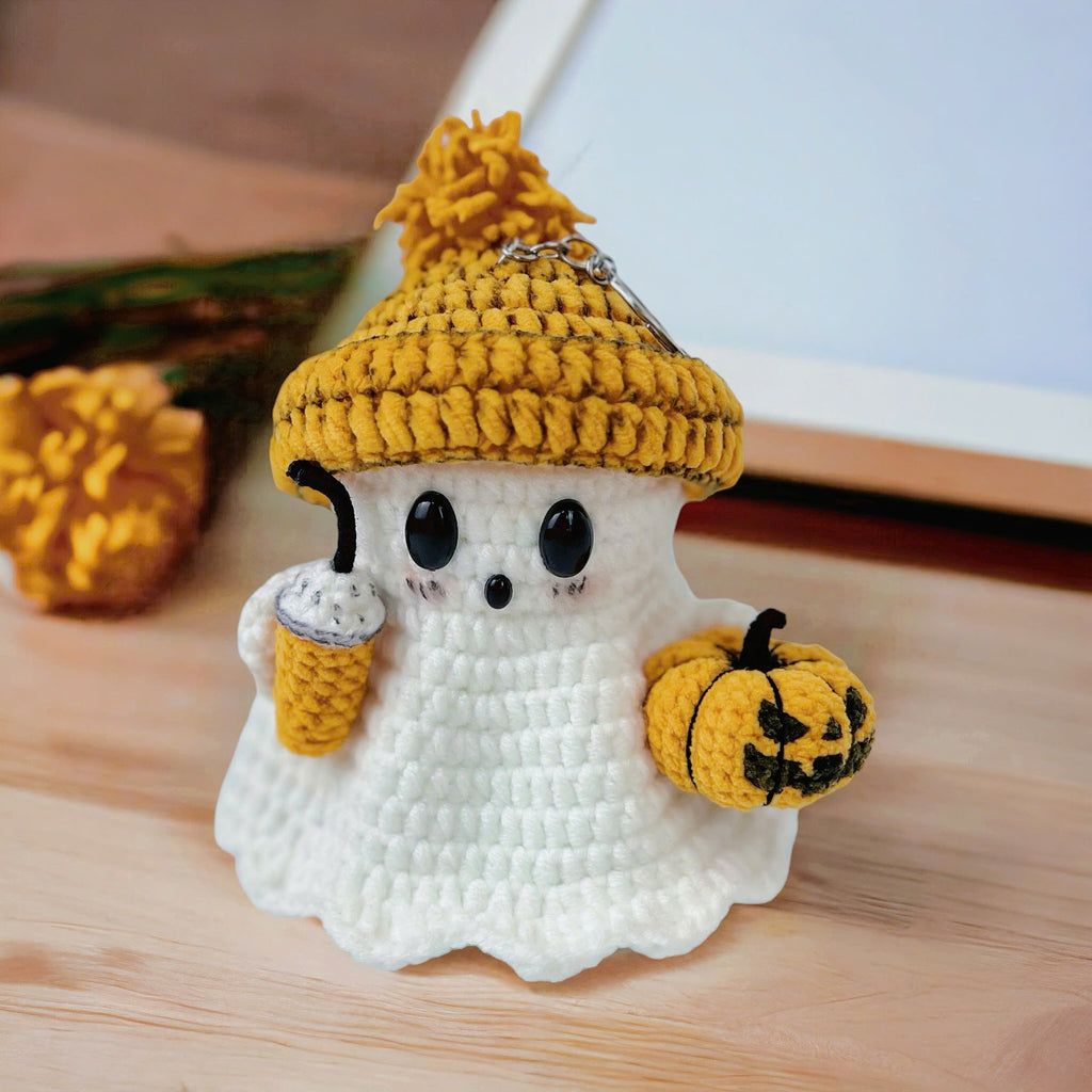 Halloween Ghost Crochet Pattern PDF, Big Boo Amigurumi Pattern, Cute Ghost Plush