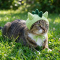 Dinosaur Cat Hat Crochet Pattern PDF, Dino Pet Hat Pattern, Cat Costume Crochet Tutorial