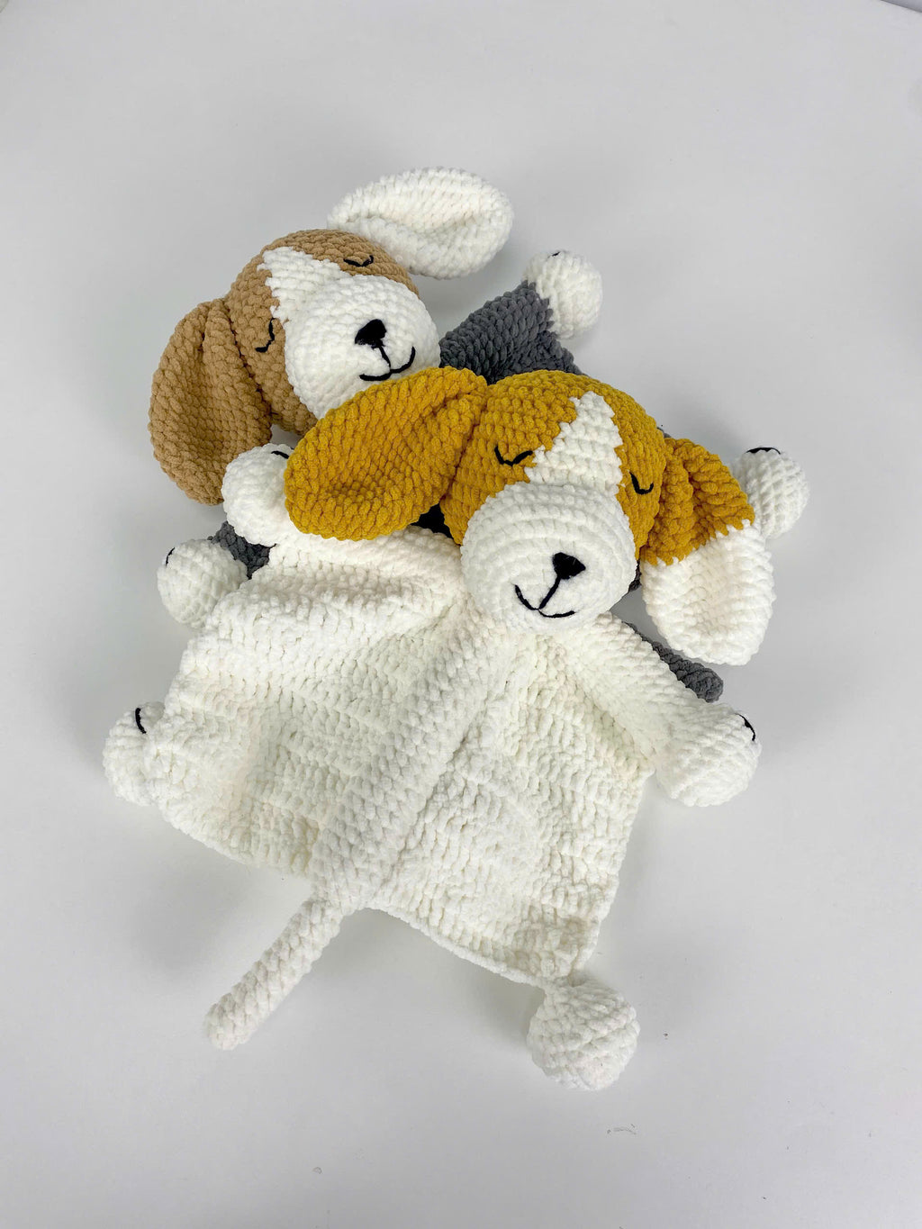 Puppy Lovey Crochet Pattern: Easy Beginner Amigurumi Toy (PDF Pattern