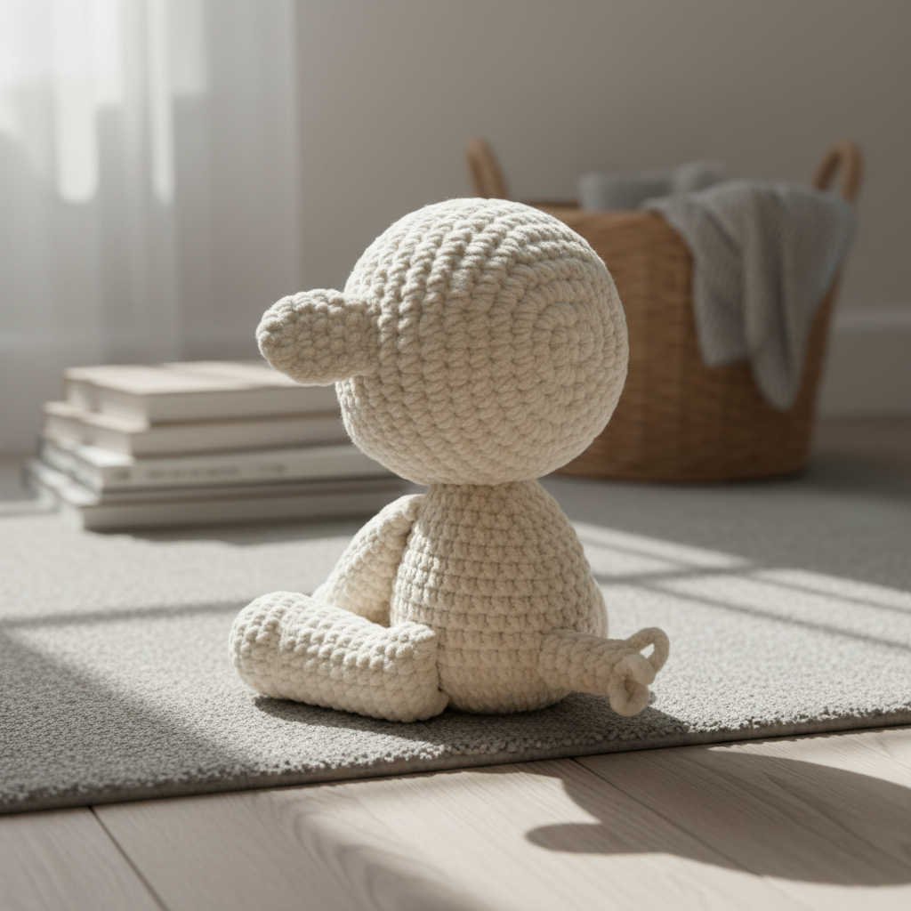 Sheep Crochet Pattern, Amigurumi Lamb Plush Toy (PDF Pattern)