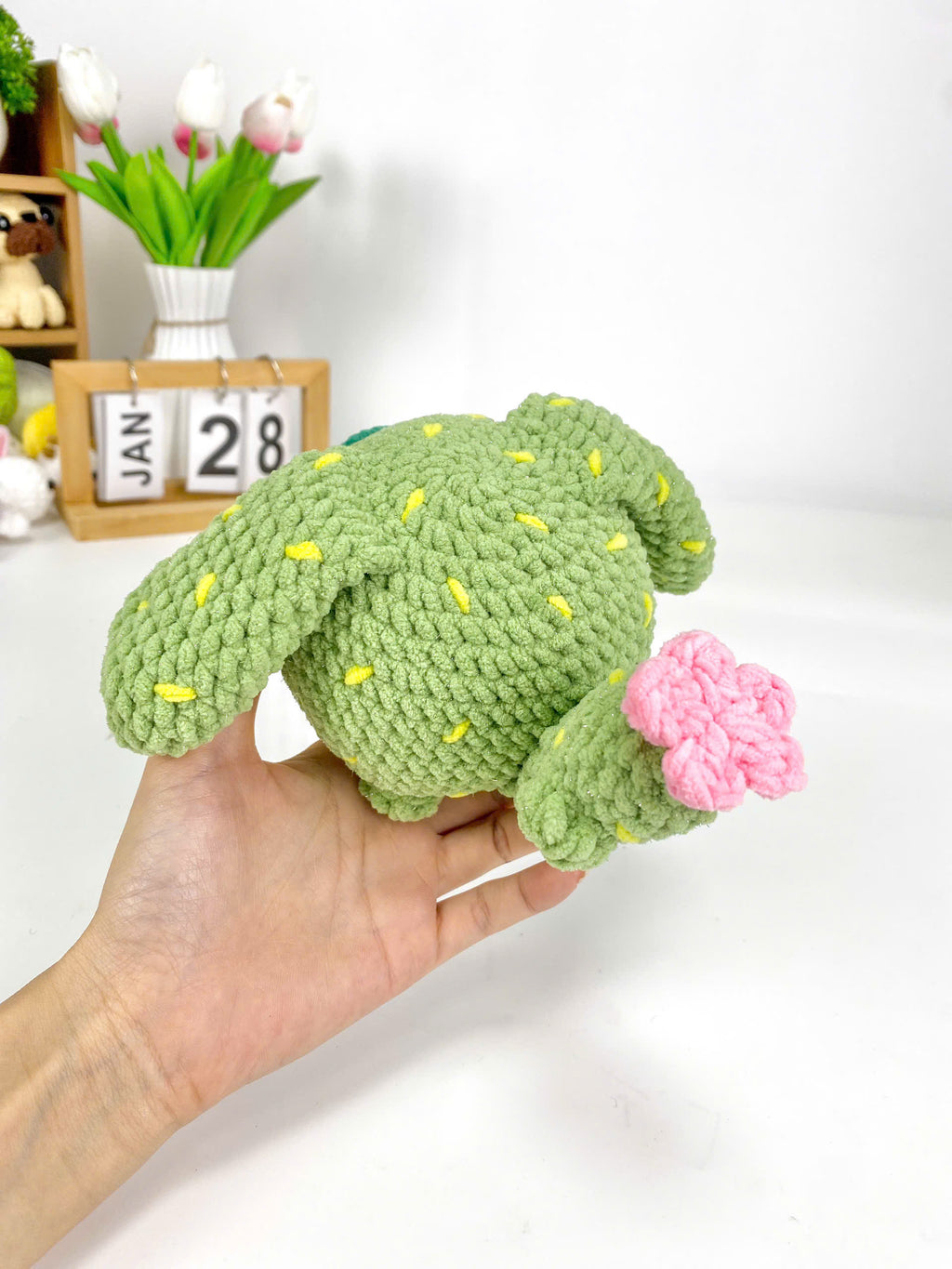 Cactus Dog Crochet Pattern: Amigurumi Plush Toy (PDF Pattern)
