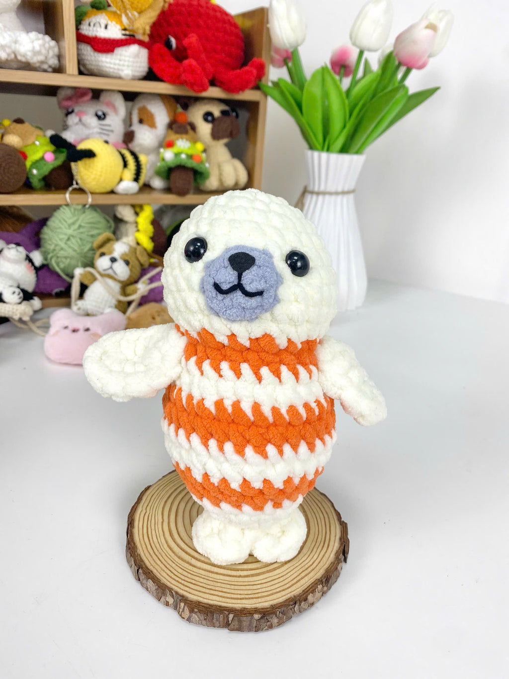 Seal Crochet Pattern, Amigurumi Seal Plush (PDF Tutorial)