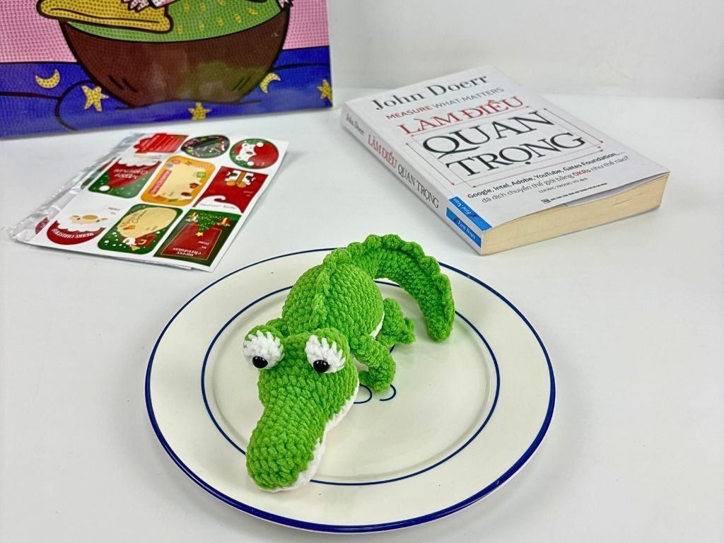Cute Crocodile Crochet Pattern PDF, CuddleCroc Amigurumi Tutorial