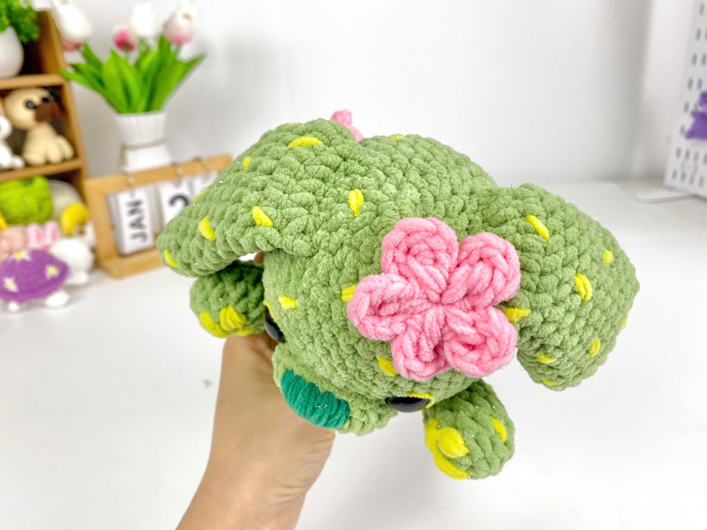 Cactus Dog Crochet Pattern: Amigurumi Plush Toy (PDF Pattern)