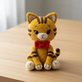 Sitting Cat Amigurumi Crochet Pattern, Beginner Friendly (PDF)