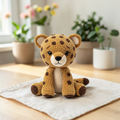 Little Leopard Crochet Pattern PDF, Amigurumi Leopard Plush, Cute Jungle Animal Crochet Pattern