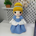 Easy Crochet Cinderella Doll Pattern – Amigurumi Princess, English Amigurumi Pattern for Beginners