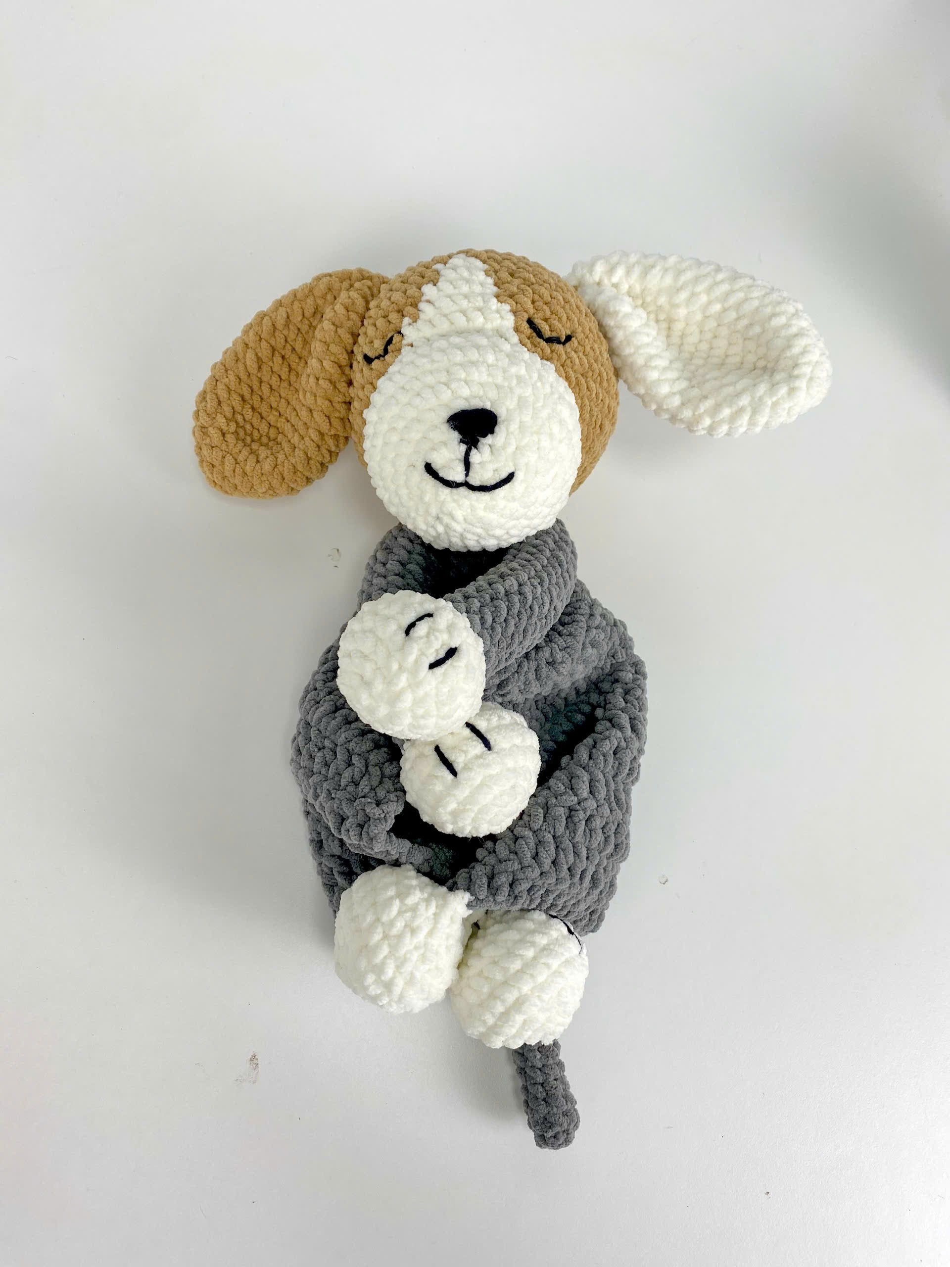 Puppy Lovey Crochet Pattern: Easy Beginner Amigurumi Toy (PDF Pattern
