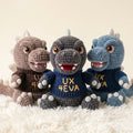 Crochet Godzilla Amigurumi Pattern, Monster Plush Toy PDF