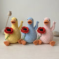 Duck Crochet Pattern PDF, Amigurumi Duck with Flower Tutorial