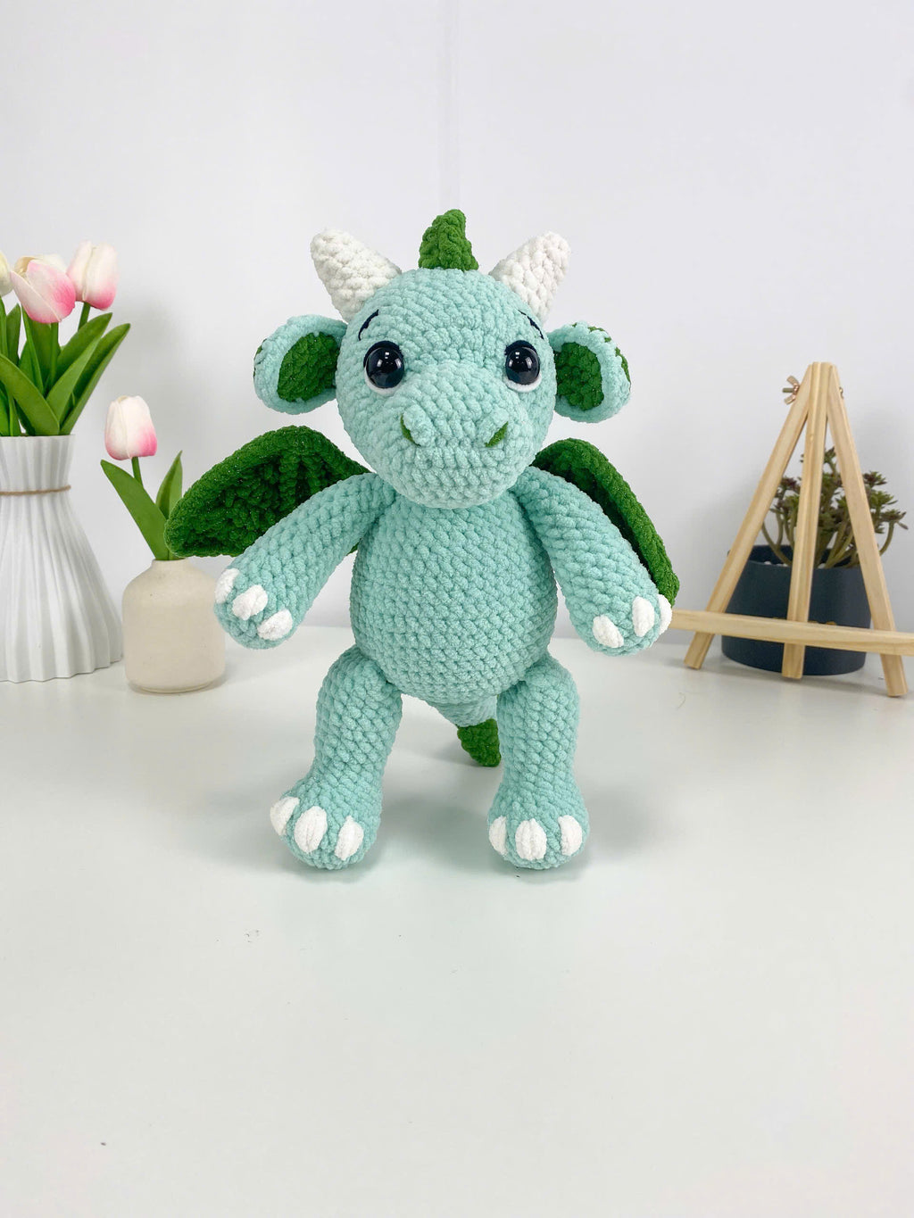 Amigurumi Dragon Crochet Pattern: Beginner-Friendly Plush Toy (PDF Pattern)