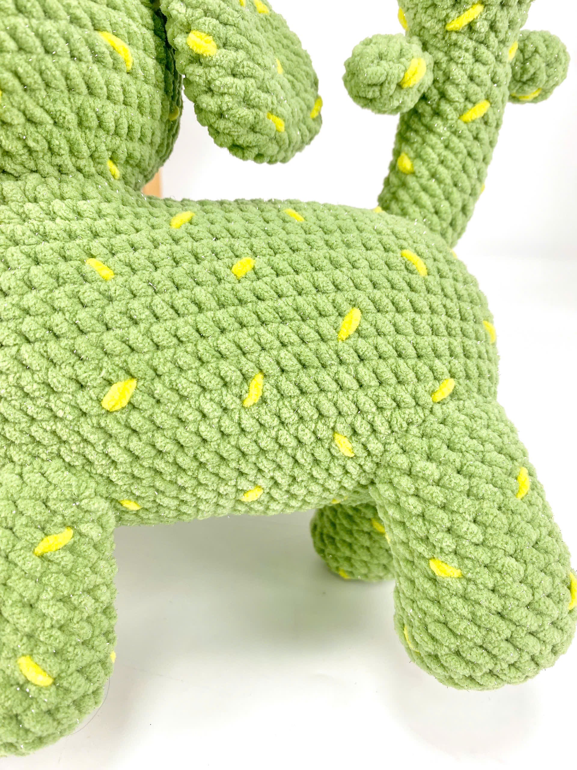 Cactus Dog Crochet Pattern: Amigurumi Plush Toy (PDF Pattern)