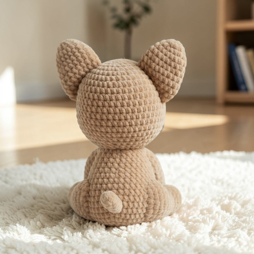 French Bulldog Crochet Pattern – Amigurumi Dog PDF Pattern