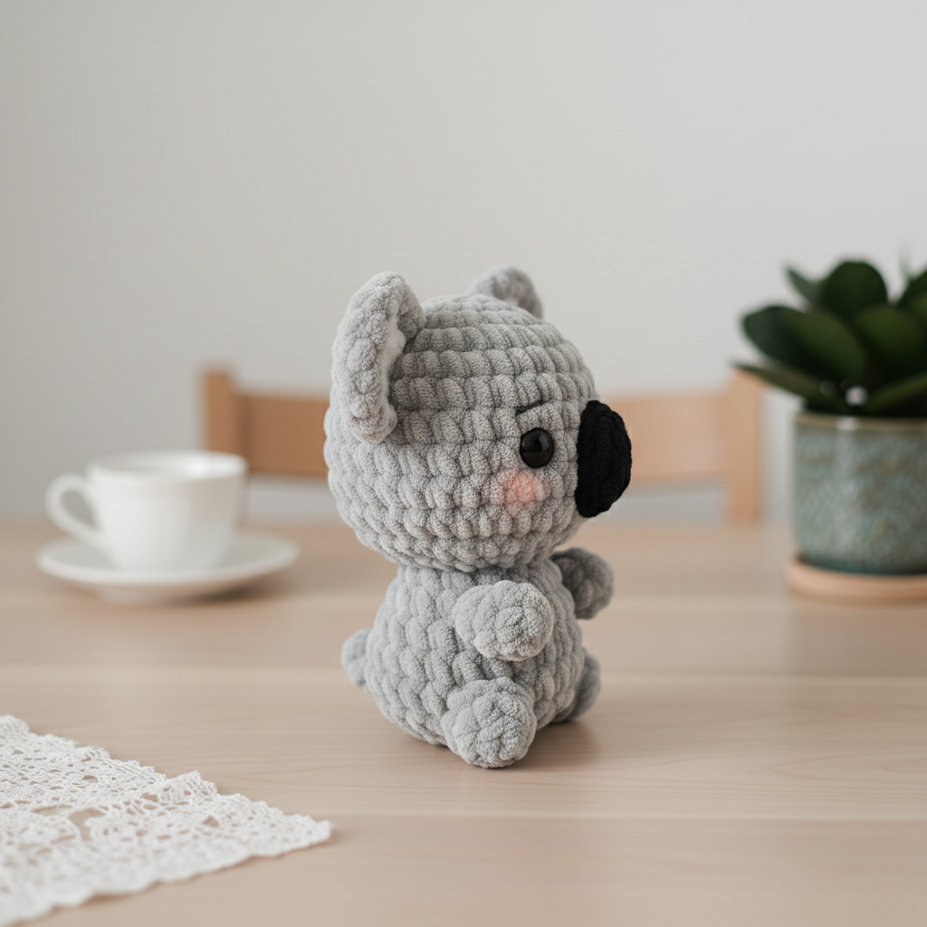 Koala Crochet Pattern , Amigurumi Australian Mini Animal Crochet Pattern