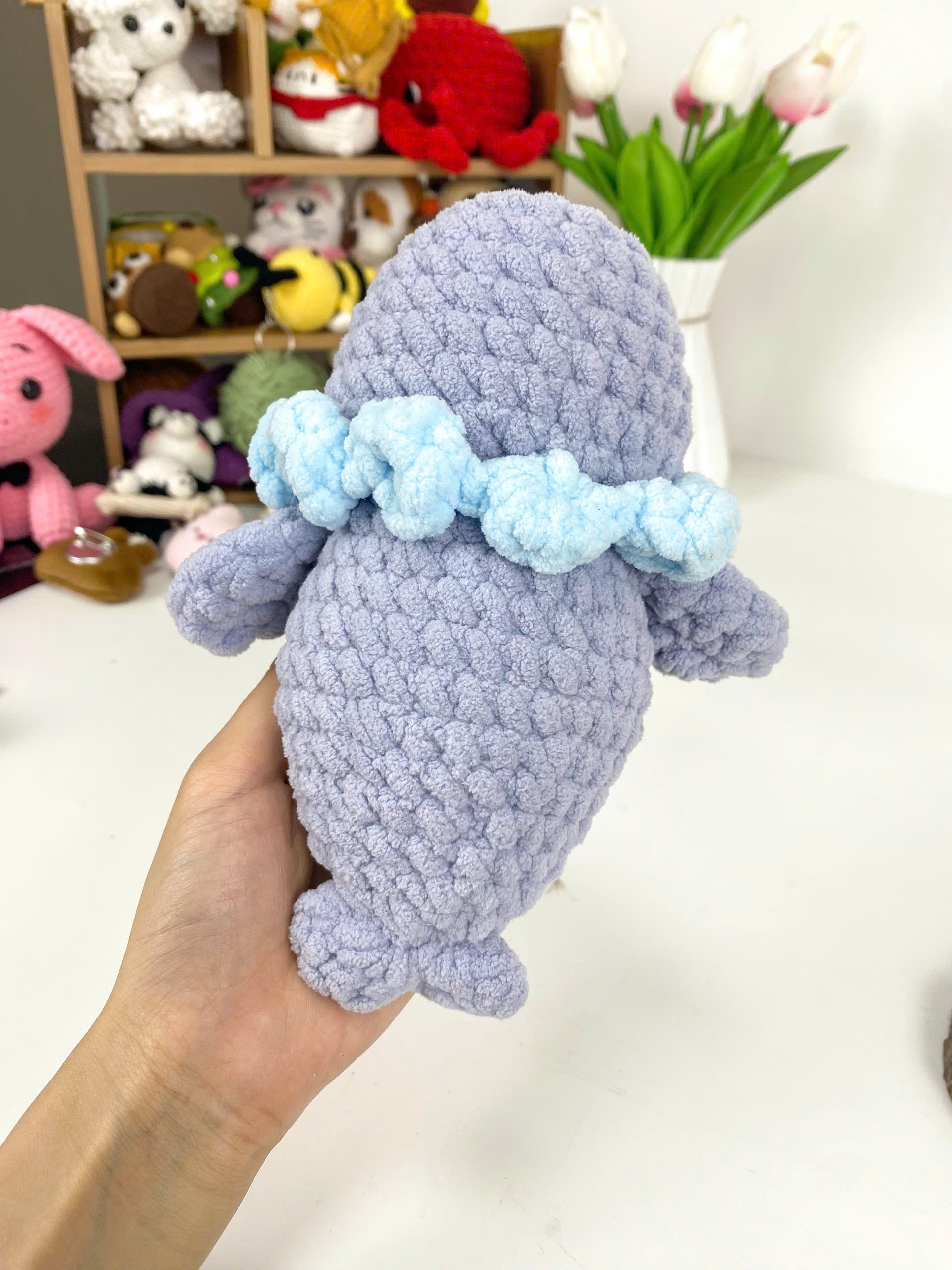 Seals Wearing Buoys Crochet Pattern: Amigurumi Seal PDF Tutorial (Digital Download)