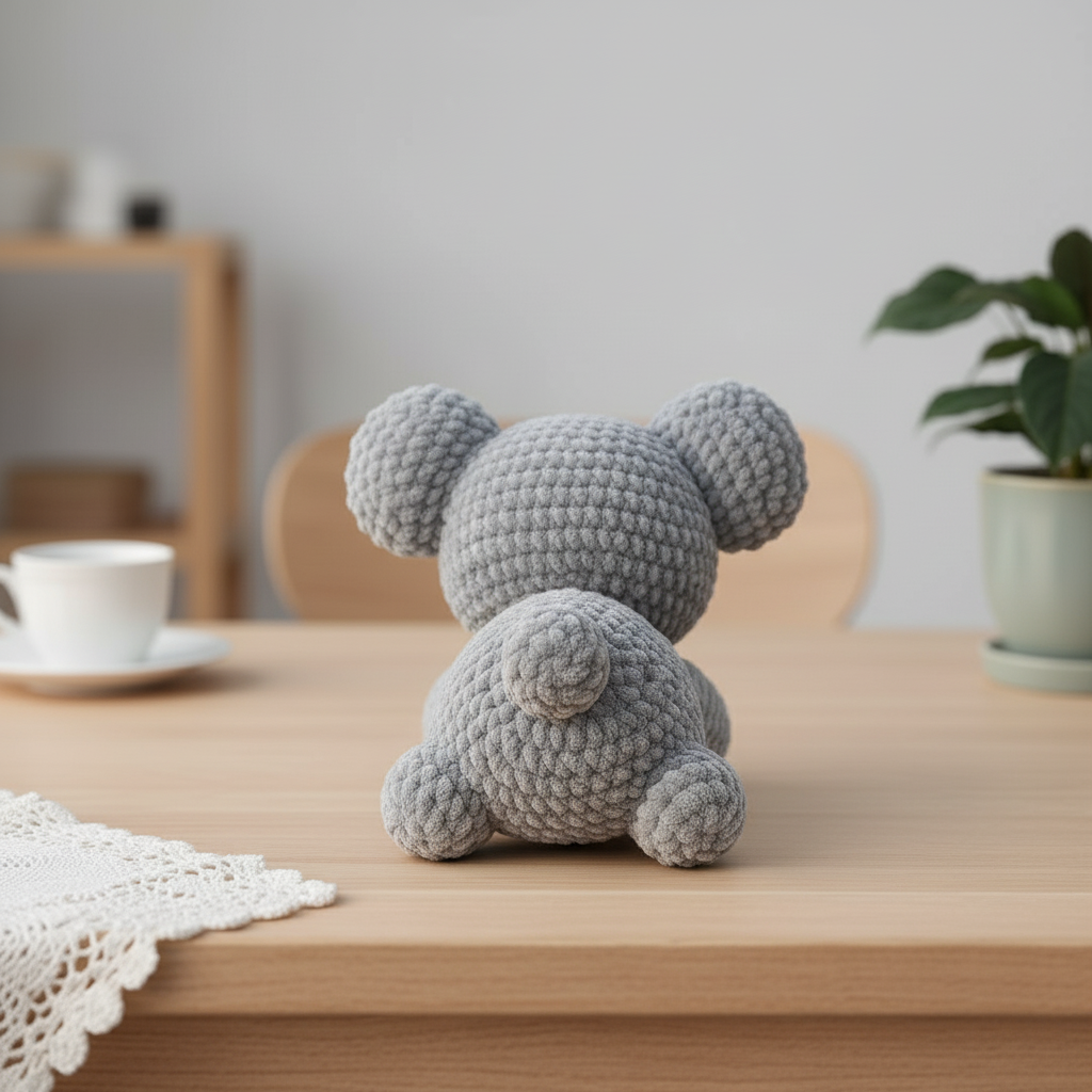 Koala Crochet Pattern, Amigurumi Koala, Plush Animal Crochet Pattern, Intermediate Crochet Pattern