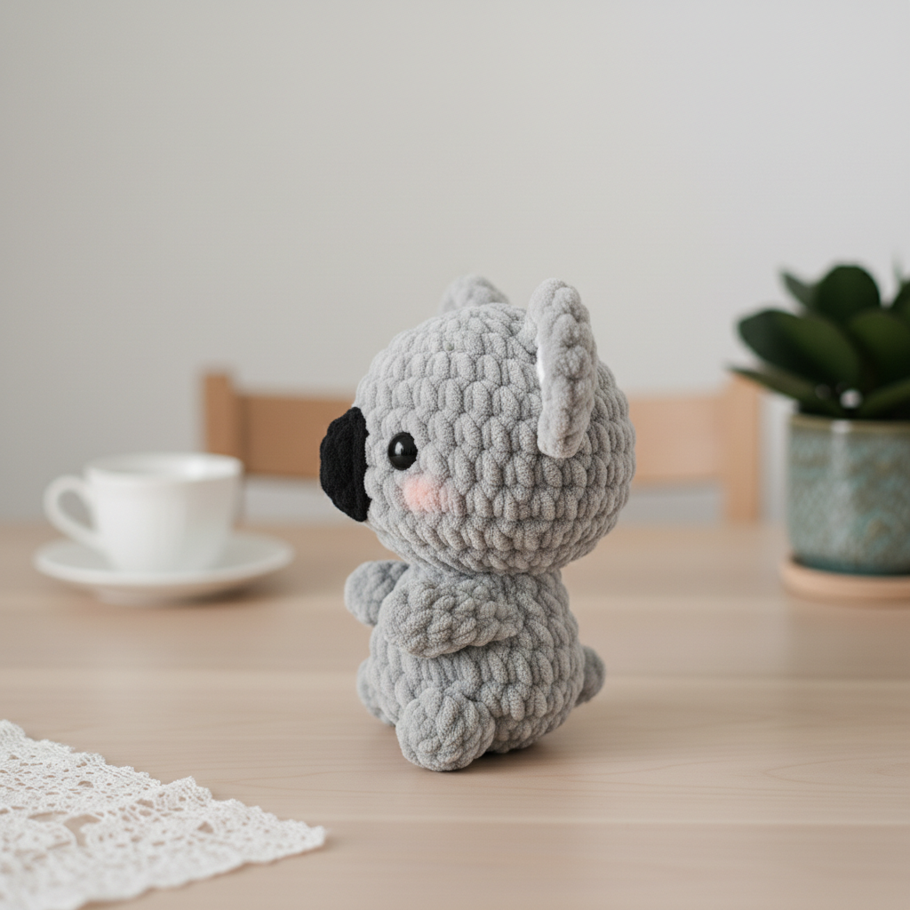 Koala Crochet Pattern , Amigurumi Australian Mini Animal Crochet Pattern