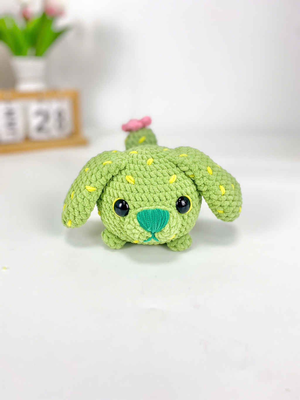 Cactus Dog Crochet Pattern: Amigurumi Plush Toy (PDF Pattern)