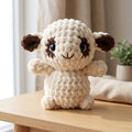 Lamb Crochet Pattern PDF, Cute Sheep Amigurumi Tutorial, Plush Farm Animal