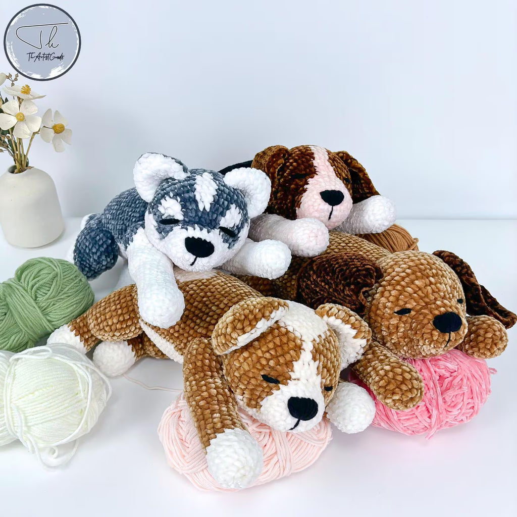 Crochet Puppy Dog Pattern Bundle: Amigurumi PDF (English)