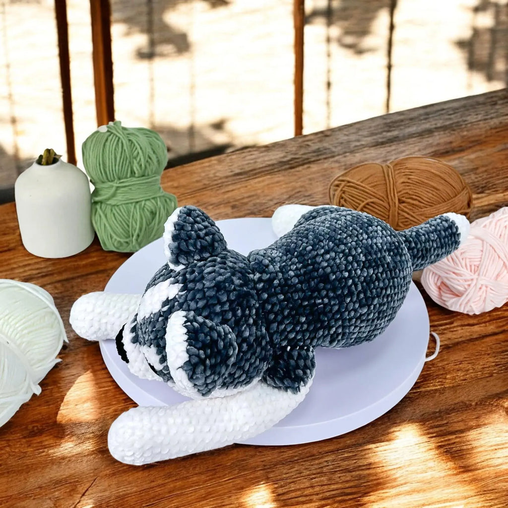 Husky Amigurumi Crochet Pattern – Beginner Friendly (Digital Download)