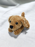 Golden Retriever Crochet Pattern: Velvet Puppy Amigurumi (PDF)