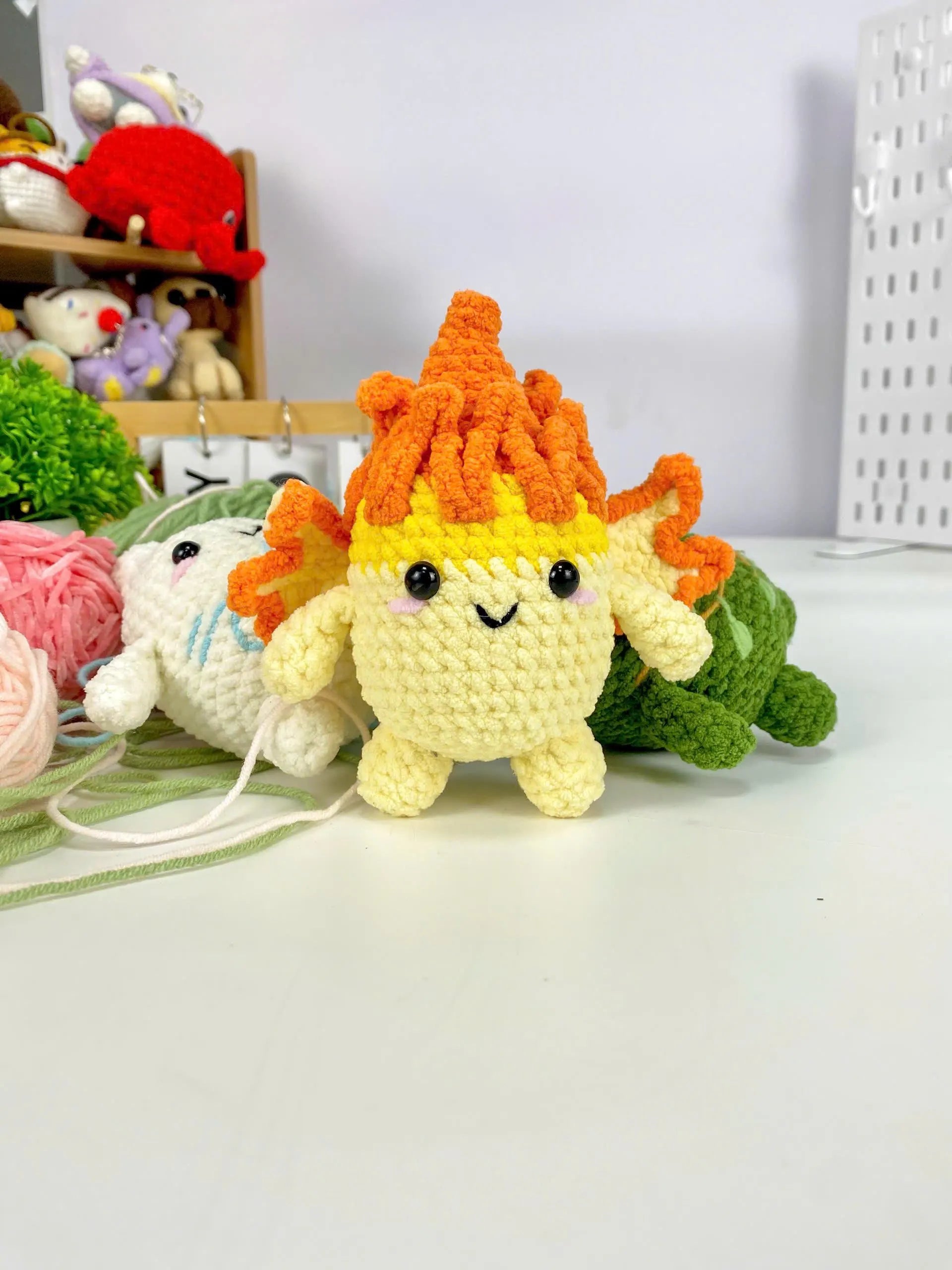 Elemental Sprites Crochet Pattern: Amigurumi Nature Spirits PDF Bundle