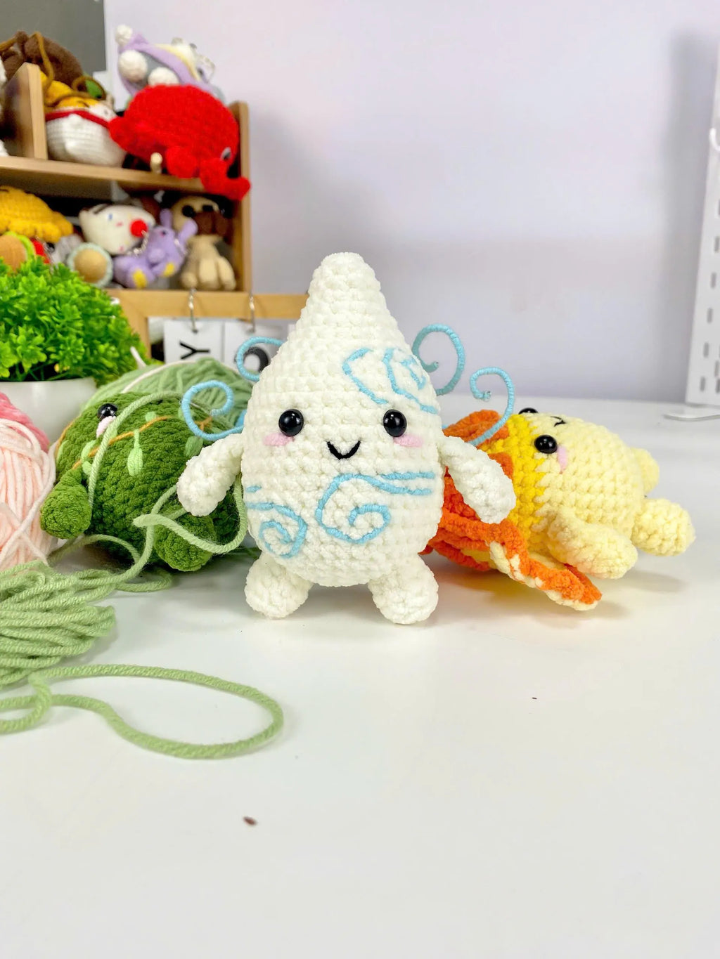 Elemental Sprites Crochet Pattern: Amigurumi Nature Spirits PDF Bundle
