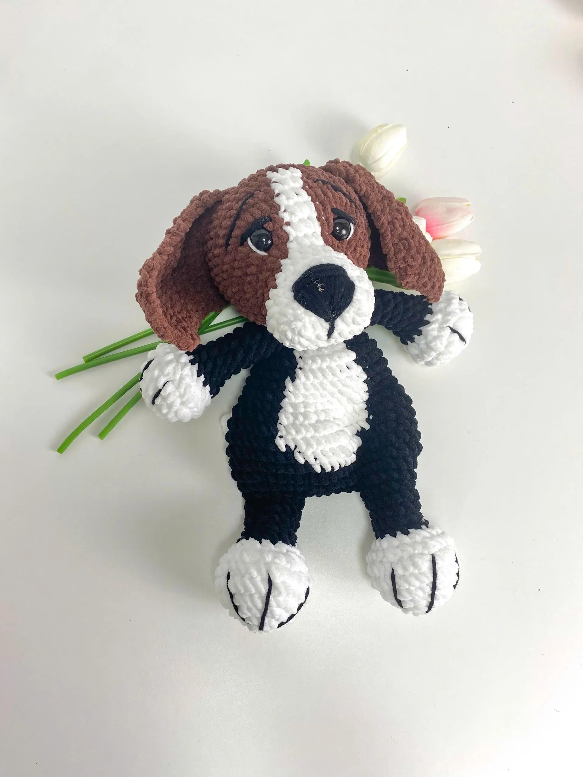 Dog Snuggler Crochet Pattern PDF Bundle: Amigurumi Plush Toy Set (Digital File)