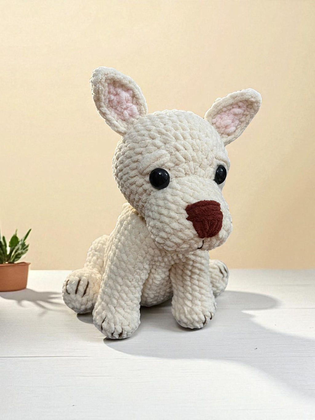 Crochet Dog Pattern PDF: Amigurumi Doggie, Beginner Friendly