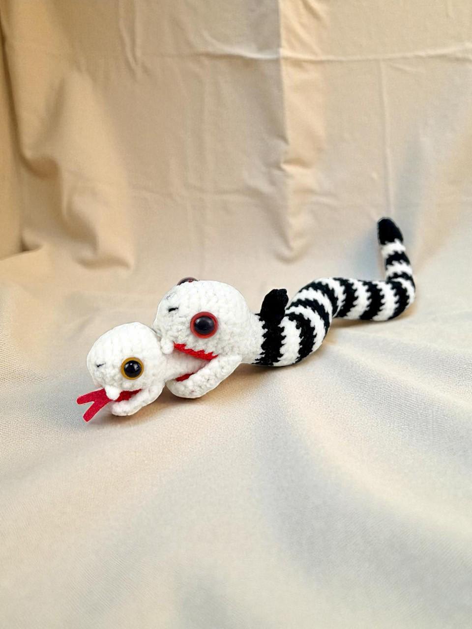 Halloween Crochet Pattern PDF: Striped Suit Doll, Creepy Amigurumi (30cm)
