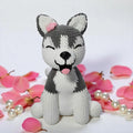 Crochet Dog Pattern PDF, Husky Amigurumi Puppy, DIY Plush Toy, Digital PDF Pattern