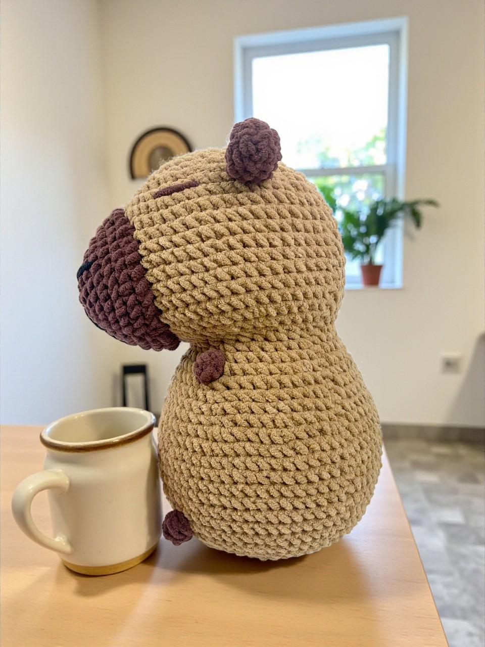 Capybara Amigurumi Crochet Pattern – Plush Toy PDF Tutorial