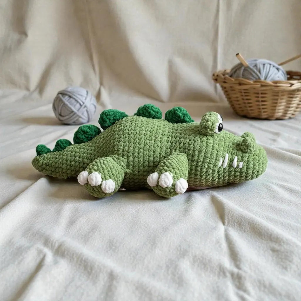 Crocodile Amigurumi Crochet Pattern – Beginner Friendly Plush (PDF Pattern)