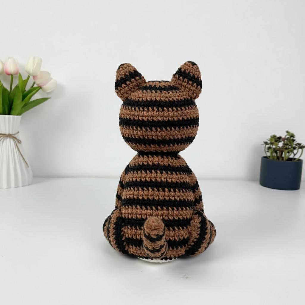 Pitbull Dog Crochet Pattern PDF, Amigurumi Dog Pattern