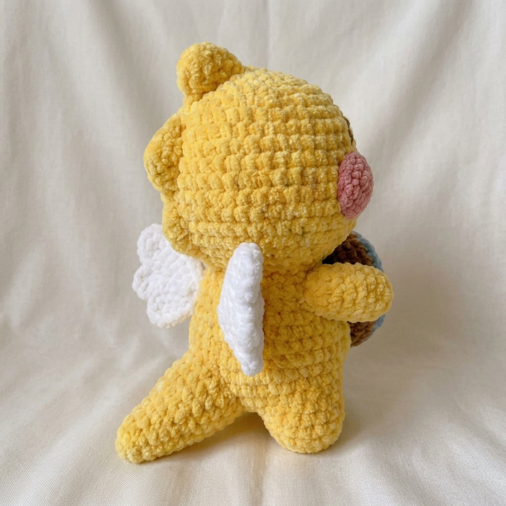 Crochet Angel Pattern, Donut Buddy PDF, Kawaii Plush Crochet, Handmade Gift Pattern